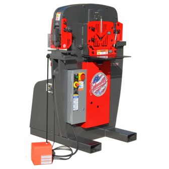 EDWARDS 55-TON IRONWORKER, 1-PHSE, MODEL#JAWS-55TON, **NEW**