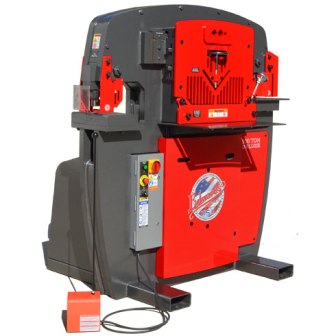 EDWARDS 100-TON DELUXE IRONWORKER, 3-PHSE, MODEL#JAWS-100TON-DELUXE, **NEW**