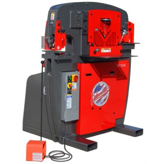 EDWARDS 75-TON IRONWORKER, 1-PHSE, MODEL#JAWS-75TON, **NEW**
