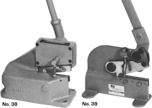 5", ROPER WHITNEY THROATLESS BENCH SHEAR, MODEL#38 **NEW**