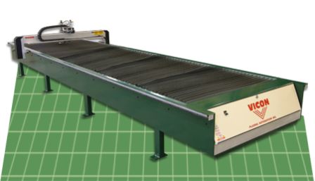 5' x 20', VICON PLASMA TABLE, MODEL#HVAC520, **NEW**