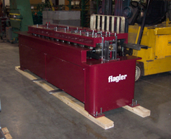 10 STND, FLAGLER 1" STANDING "S" CLEAT MACHINE **NEW**