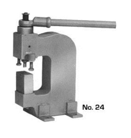 ROPER WHITNEY, HEAVY-DUTY BENCH PUNCH, MODEL#24 **NEW**