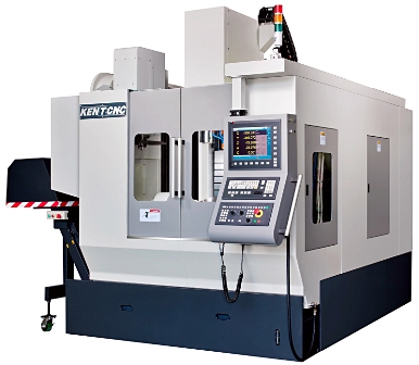 28"X, 22"Y, 19"Z, KENT 5-AXIS VERT MACH CENTER, MODEL#KMC-400-5A