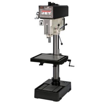 20" JET VARIABLE SPEED DRILL, 115/230V 1-PHSE, STK#354221, MODEL#J-2221VS