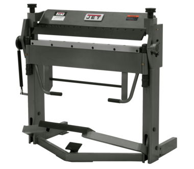 12 Ga. x 40", JET BOX &amp; PAN BRAKE W/FOOT CLAMP, STK#752125, MODEL#PBF-1240, NEW