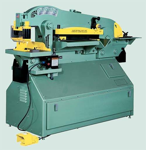 PIRANHA 90-TON SINGLE-OPERATOR IRONWORKER, MODEL#P90 **NEW**