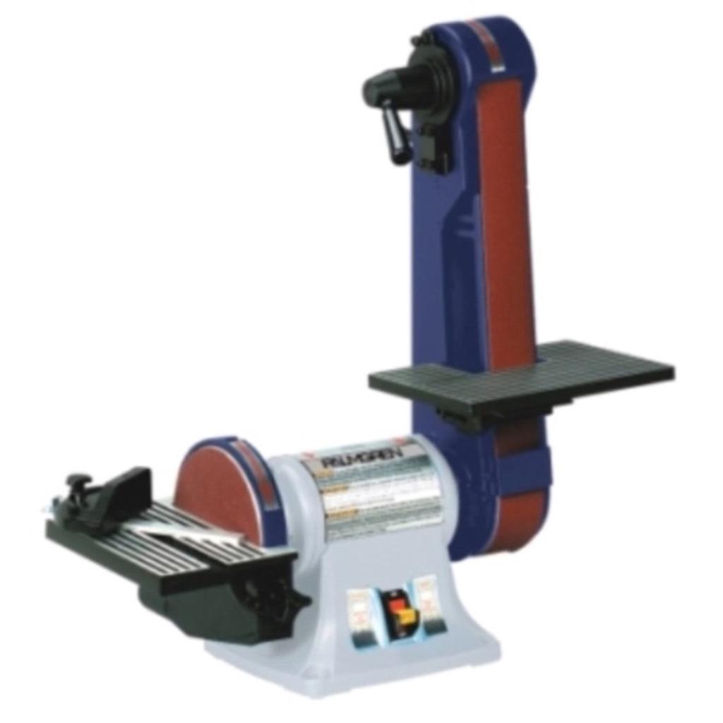 2&quot; X 42&quot; BELT, 6&quot; DISC PALMGREN BENCH MODEL, MODEL#9681061, NEW