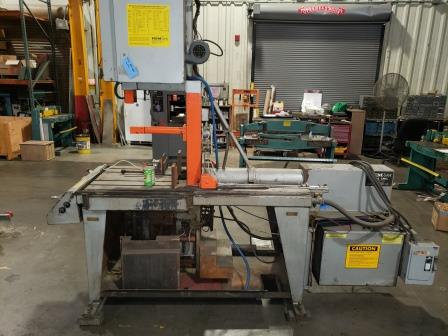 14" x 20", HEM VERTICAL BANDSAW, MODEL#V100A, USED