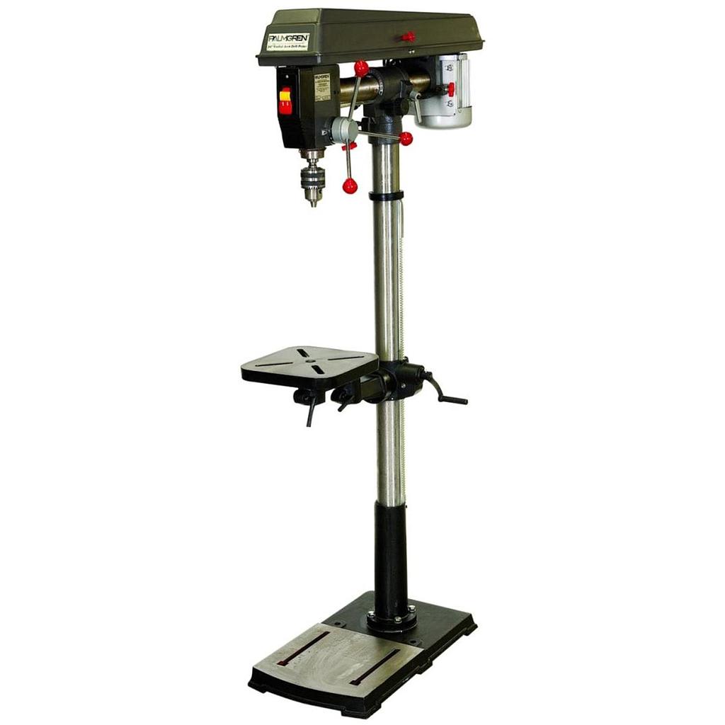 PALMGREN RADIAL ARM 5-SPEED FLOOR MODEL STEP-PULLEY, MODEL#9680342, NEW