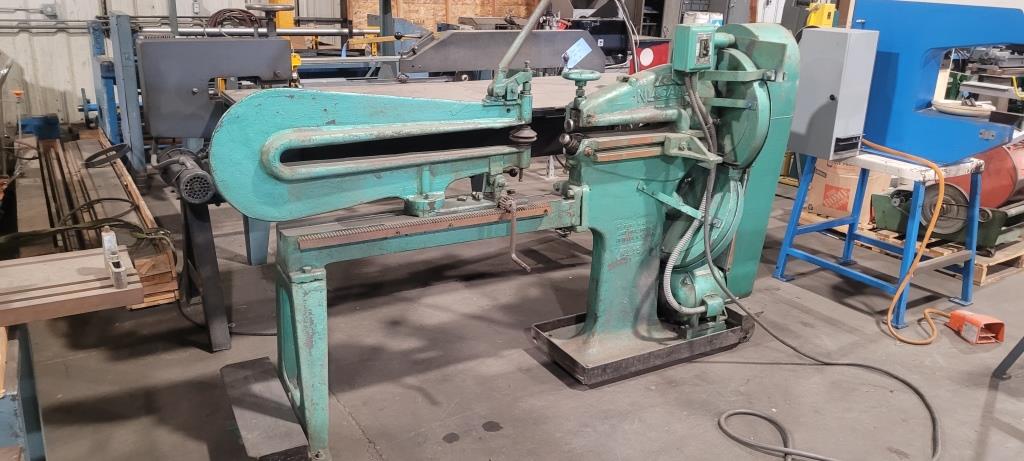 14 Ga., NIAGARA 60&quot; CIRLE SHEAR, MODEL#15A, USED