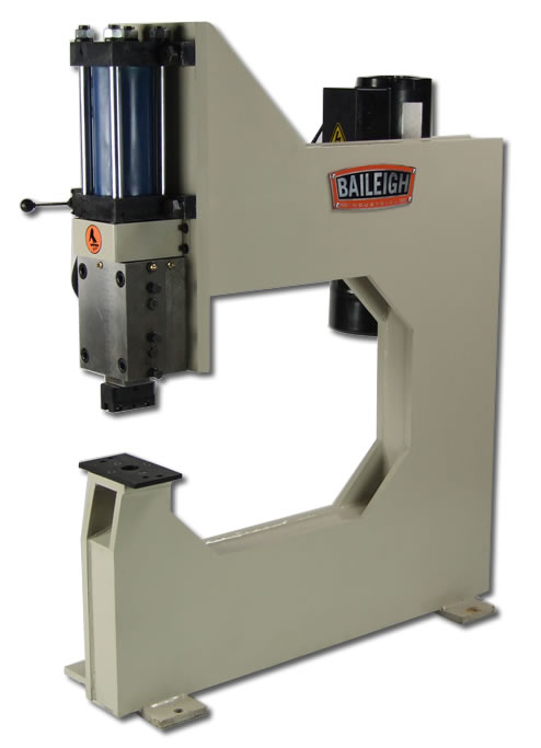 10 Ton, BAILEIGH HYDRAULIC BENCH PRESS, 4" STROKE, MODEL#BP-10E **NEW**