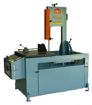 14" x 20", ROLL-IN TILT-FRAME VERTICAL BANDSAW, MODEL#TF1420 **NEW**