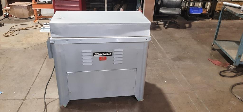 6 STND, LOCKFORMER CLIPROL 22 GAUGE ROLLFORMER, USED