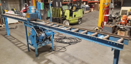 4" x 4" x 1/4" capacity, WHITNEY ANGLE SHEAR, MODEL#606-250, USED