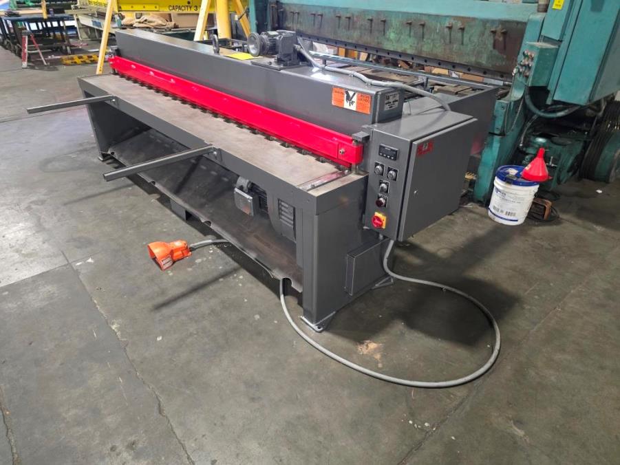 14 Ga. x 120", ROPER WHITNEY 10m14 MECHANICAL POWER SHEAR, USED