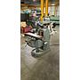 KONDIA STEPPULLEY VERTICAL MILL, 1.5HP, POWERFEED ON X , USED
