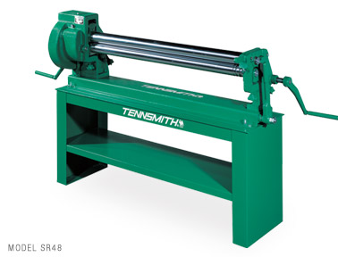 4' X 16 GA., TENNSMITH, SLIP ROLLS, INITIAL PINCH, MODEL#SR48 **NEW**