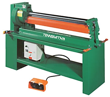 4' X 16 GA., TENNSMITH, POWER SLIP ROLLS, INITIAL PINCH, MODEL#SR48P **NEW**