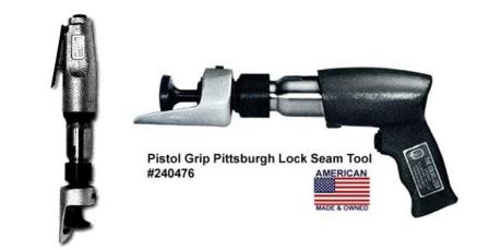 16 GA., SUPERIOR PNEUMATIC PITTSBURG LOCKSEAM AIR HAMMER **NEW**