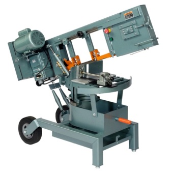 [566] 10" x 11", ELLIS, No. 1600 HORIZONTAL MITRE BANDSAW **NEW**