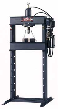 [5752] 25 Ton, DAKE ELECTRICALLY OPERATED H-FRAME, MODEL DURA FORCE 25DA **NEW**