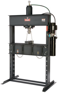 50 Ton, DAKE ELECTRICALLY OPERATED H-FRAME, MODEL DURA FORCE 50DA **NEW**