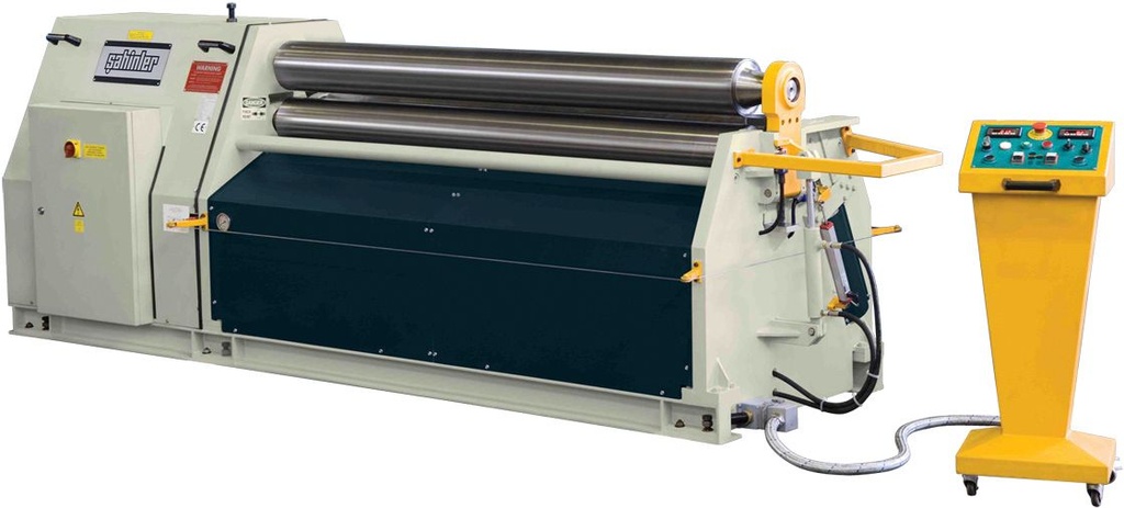 [8142] 10' x 1/4" SAHINLER HYDRAULIC PLATE ROLLS, MODLE#SRH-10-200 (MRM-H 3100X200)NEW