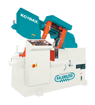 [8182] 18", CLAUSING KALAMAZOO AUTOMATIC HORZ BANDSAW, MODEL#KC18AX, **NEW**