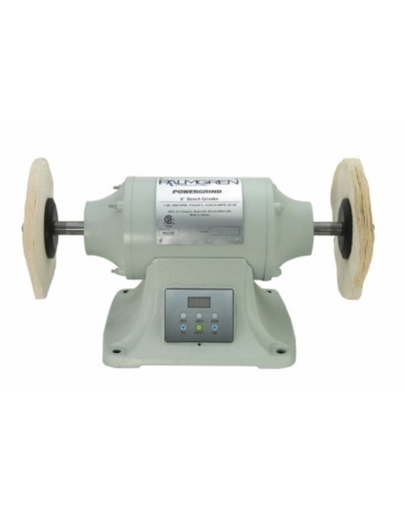 [10194] 8" PALMGREN VARIABLE SPEED BENCH BUFFER, 1HP, MODEL#9682107, NEW