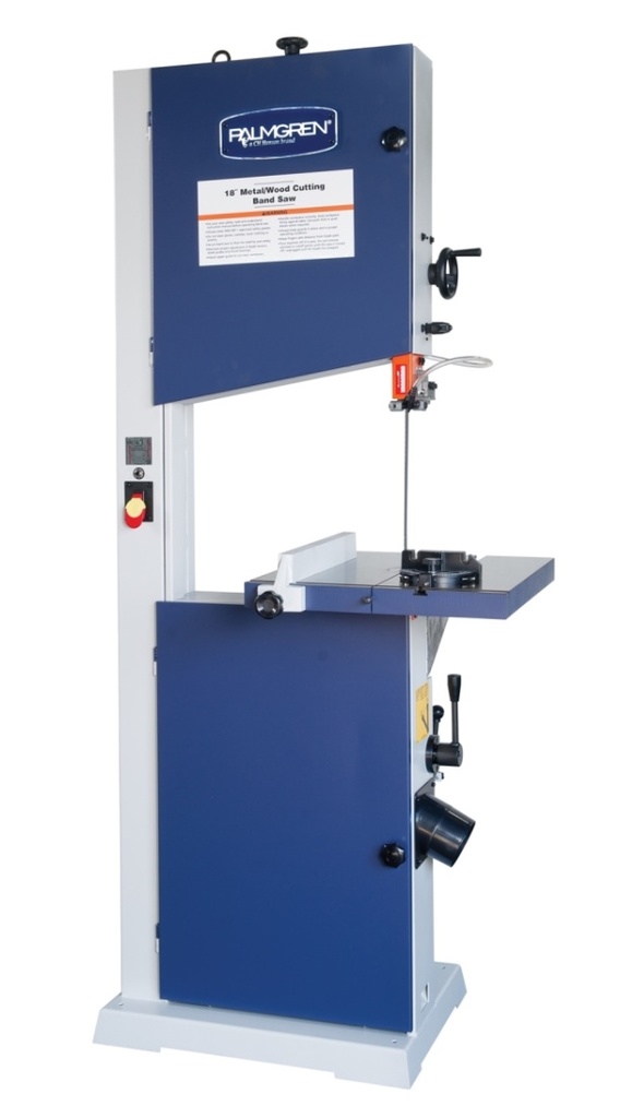 18" PALMGREN VERTICAL BAND SAW, FLOOR MODEL, MODEL#9683118, NEW