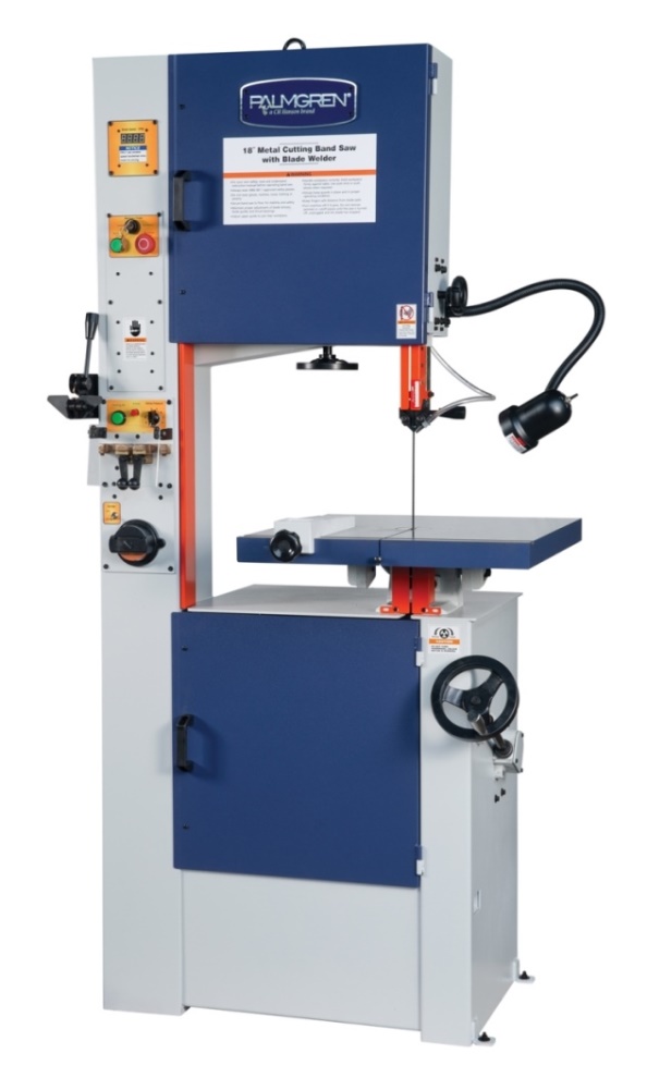 18" PALMGREN VERTICAL VARI-SPD, WOOD/METAL W/WELDER, MODEL#9683119, NEW