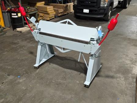 16 Ga. x 4", CHICAGO PRODUCTION BRAKE MODEL#S-416, USED