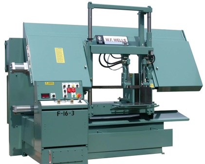 [8876] 17" x 20", WF WELLS SEMI-AUTO TWIN-POST BANDSAW, MODEL#F-16-3 **NEW**