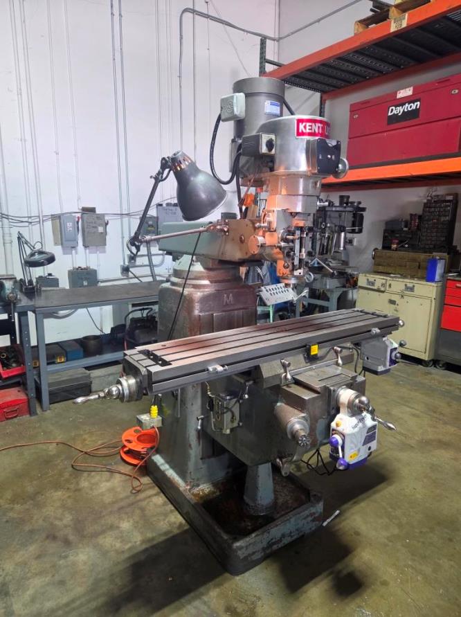 [11561] KENT, VERTICAL VARI-SPEED MILL, MODEL#KTM-3VS, USED