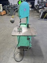 9" x 14", ROLL-IN VERTICAL BANDSAW, MODEL#EF1459, USED