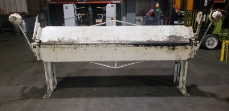 18 Ga. x 96", CHICAGO APRON BRAKE, MODEL 818, USED