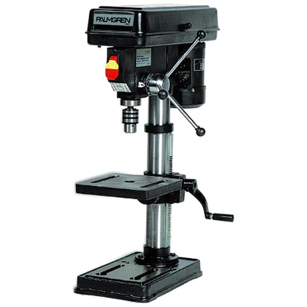 10&quot; PALMGREN 5-SPEED BENCH TOP STEP PULLEY DRILL PRESS, MODEL#9680110, NEW
