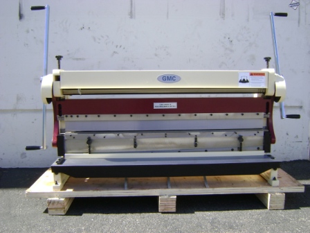 3-IN-1 MACHINE, 52&quot; x 16 Ga. Manual Shear / Brake / Roll, MODEL#SBR-5216 (NEW)