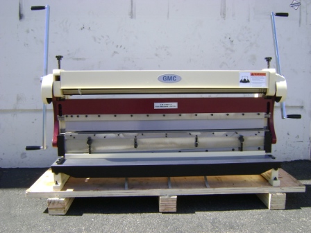 3-IN-1 MACHINE, 52" x 16 Ga. Manual Shear / Brake / Roll, MODEL#SBR-5216 (NEW)