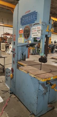 36&quot;, DOALL VERTICAL BANDSAW, MODEL#36-W, (cuts but has issues!) USED-AS-IS