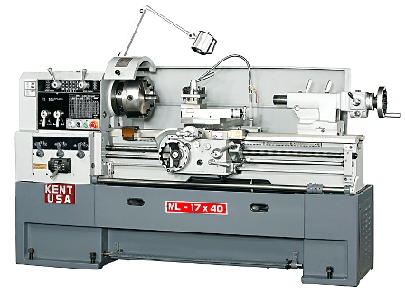 17" x 40" cc, KENT, PRECISION ENGINE LATHE, MODEL#ML-1740T **NEW**