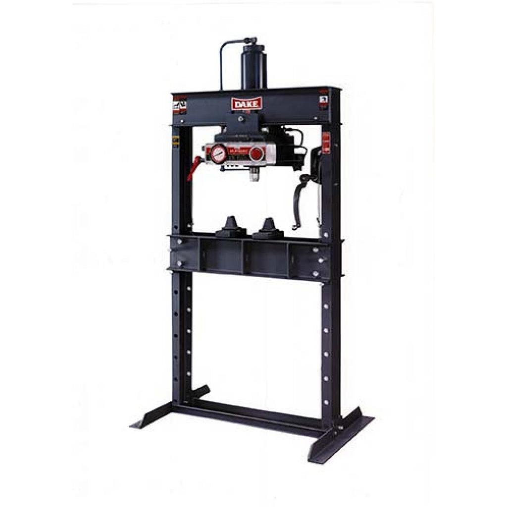 25 Ton, DAKE AIR-OP HYDRAULIC PRESS, DUAL-PUMP, MODEL#6-425 **NEW**