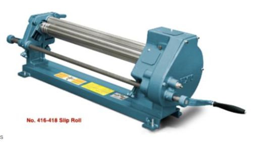 36&quot; x 16-18 GA., ROPER WHITNEY, SLIP ROLLS, MODEL#390 **NEW**