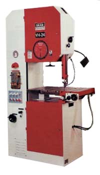 13" x 23", DAKE VERTICAL BANDSAW, MODEL#V-24 **NEW**