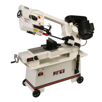 7&quot; x 12&quot;, JET HORIZ BANDSAW, 1PH 115V, STOCK#414454, MODEL#J-3410 **NEW**