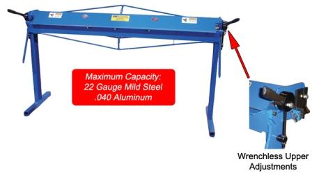 22 Ga. x 72&quot;, MITTLER, SHEETMETAL STRAIGHT BRAKE, MODEL#MB-22 **NEW**