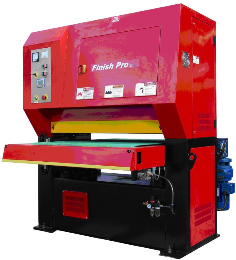 52", FINISH PRO FP-5285, Dry Type Line Graining/Deburring/Finishing Machine