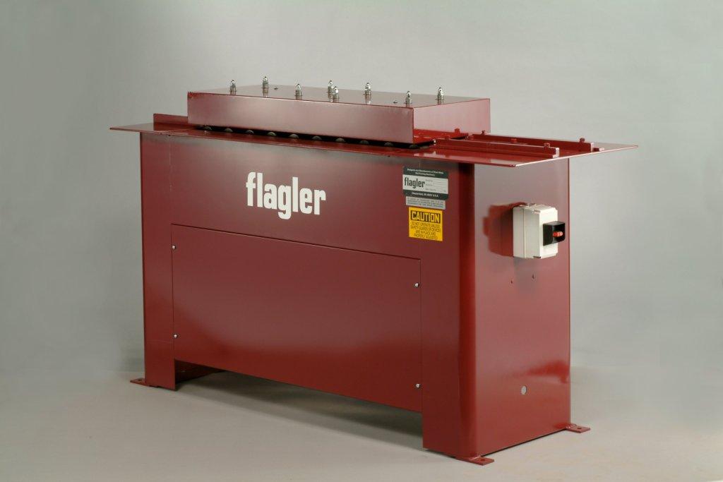 10 STND, FLAGLER HI-SPEED HEM &amp; KICK ROLLFORMER **NEW**