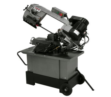 7" x 10 1/2", JET MITERING HORZ/VERT BANDSAW, STOCK#413451, MODEL#HBVS-710S, NEW